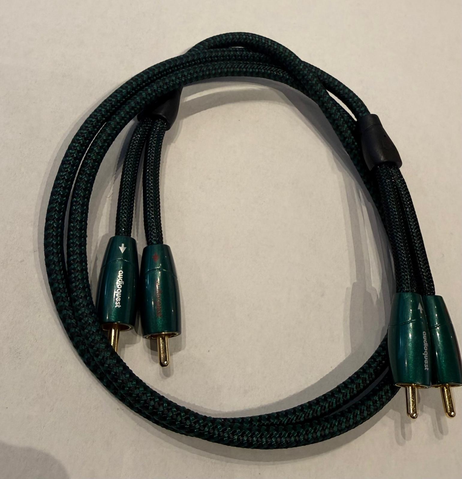 Clearance: AudioQuest Evergreen 2RCA 1m