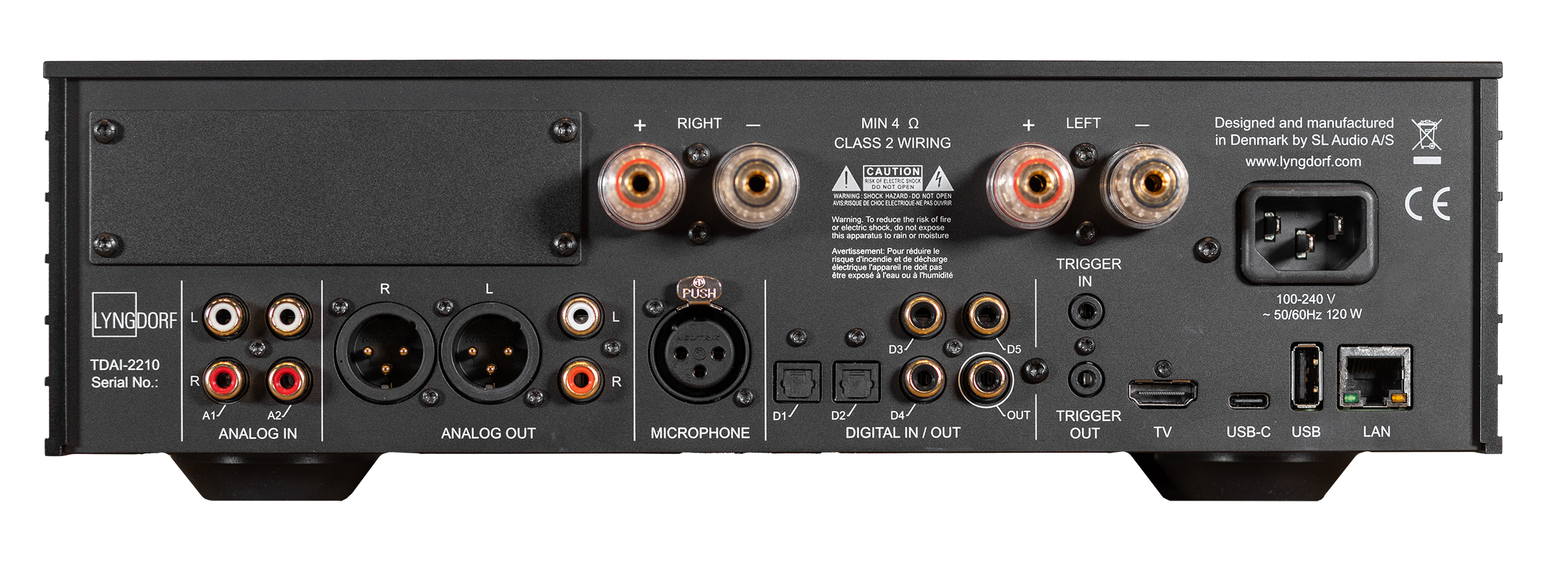 Lyngdorf TDAI-2210 streaming amplifier