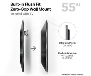 55 inch LG OLED evo G4 4K Smart TV 2024 - Wall mount version
