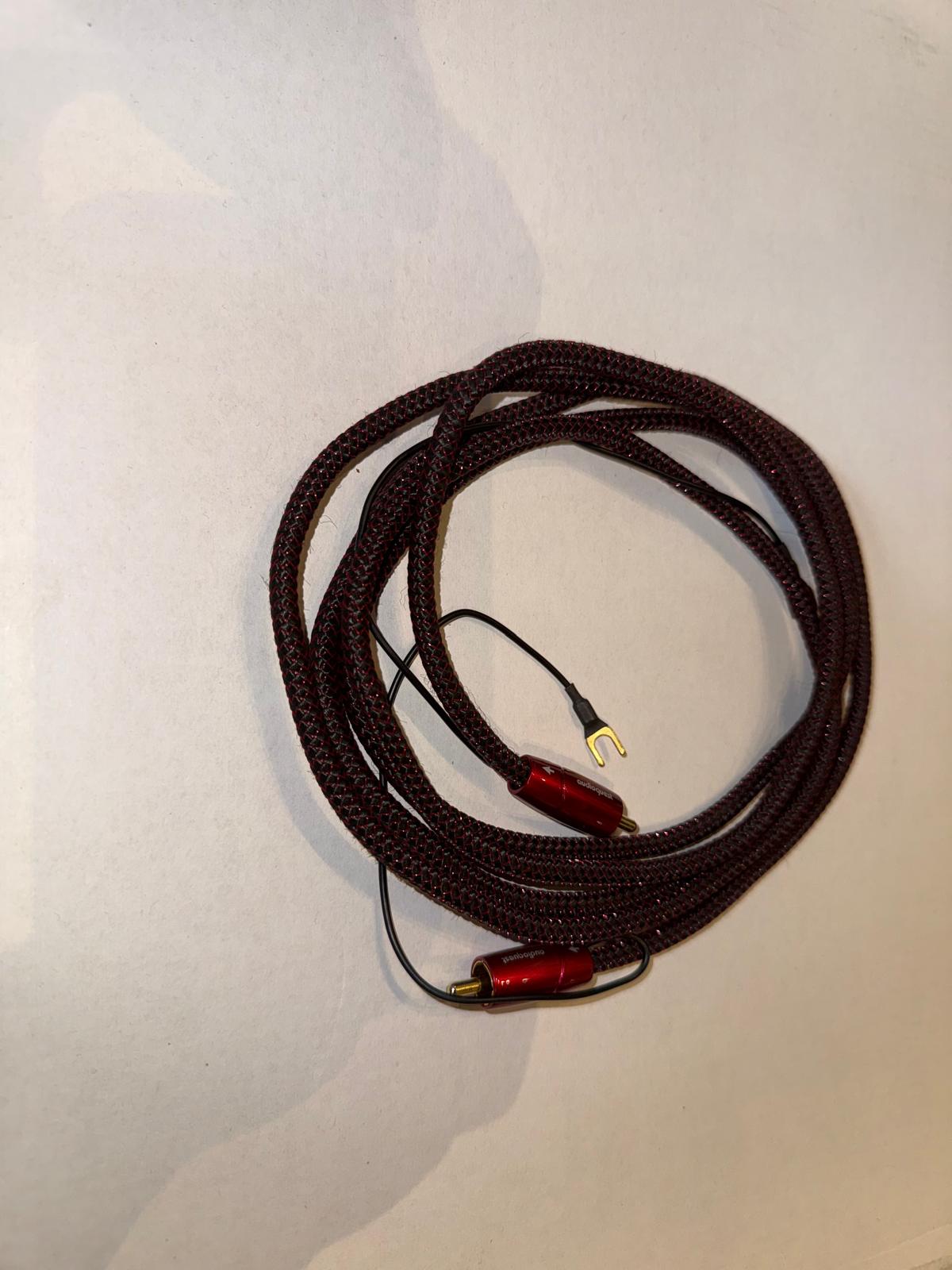 Clearance: AudioQuest Irish Red Subwoofer Cable 2m