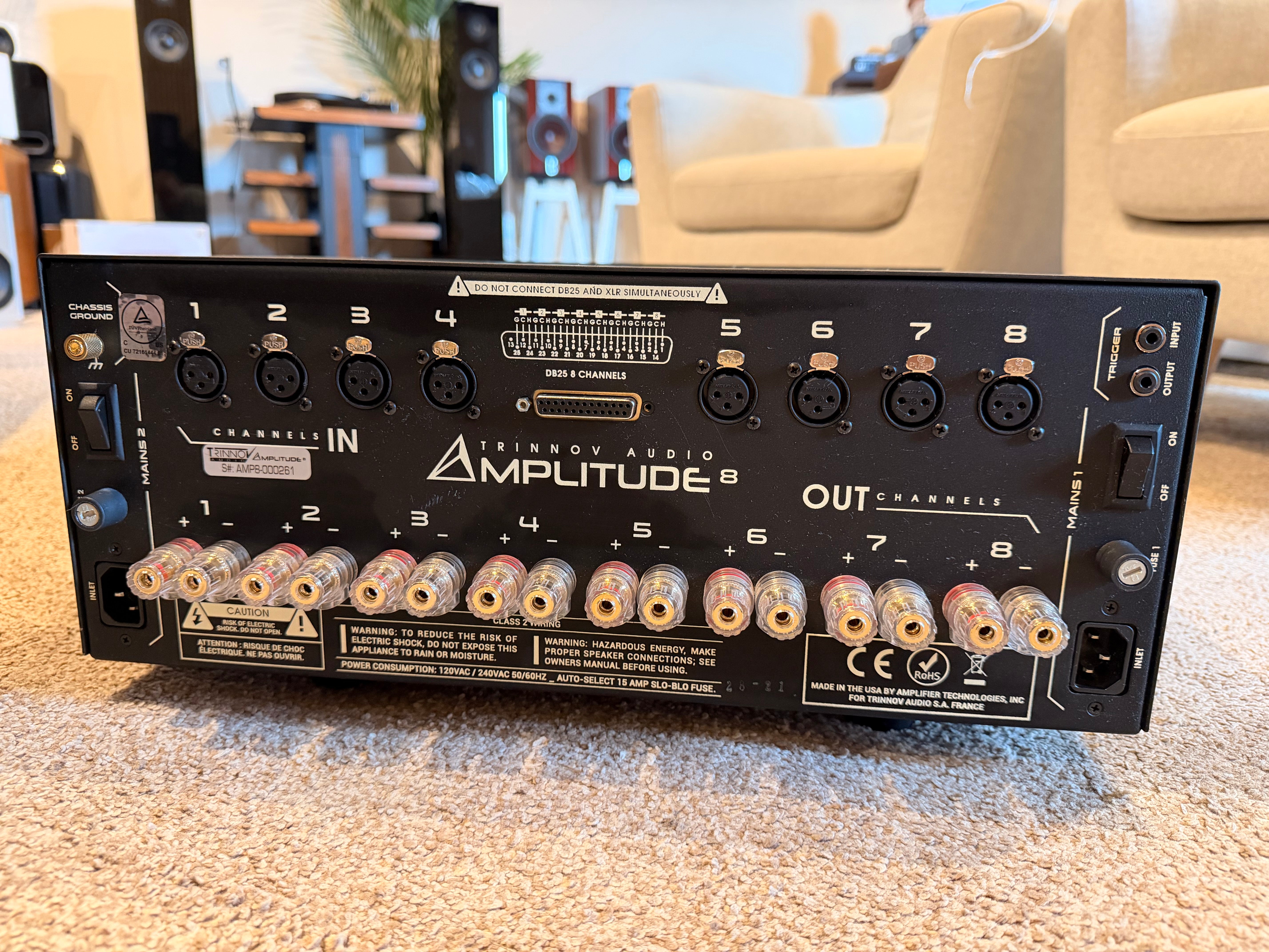 Clearance: Trinnov Amplitude 8 Power Amplifier (used)