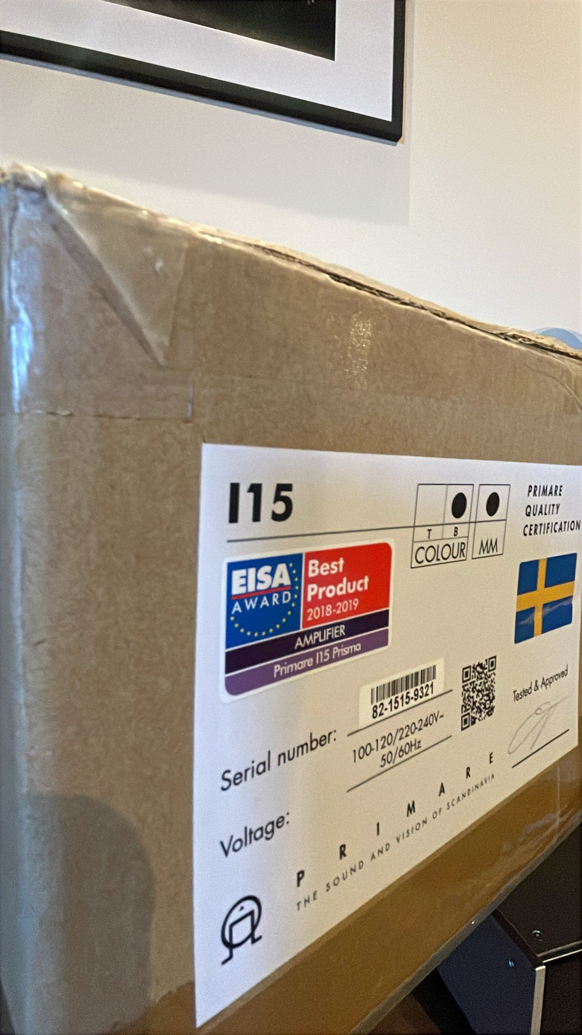 Clearance: Ex-Demo Primare I15 Prisma Black Integrated Amplifier with MM Phono