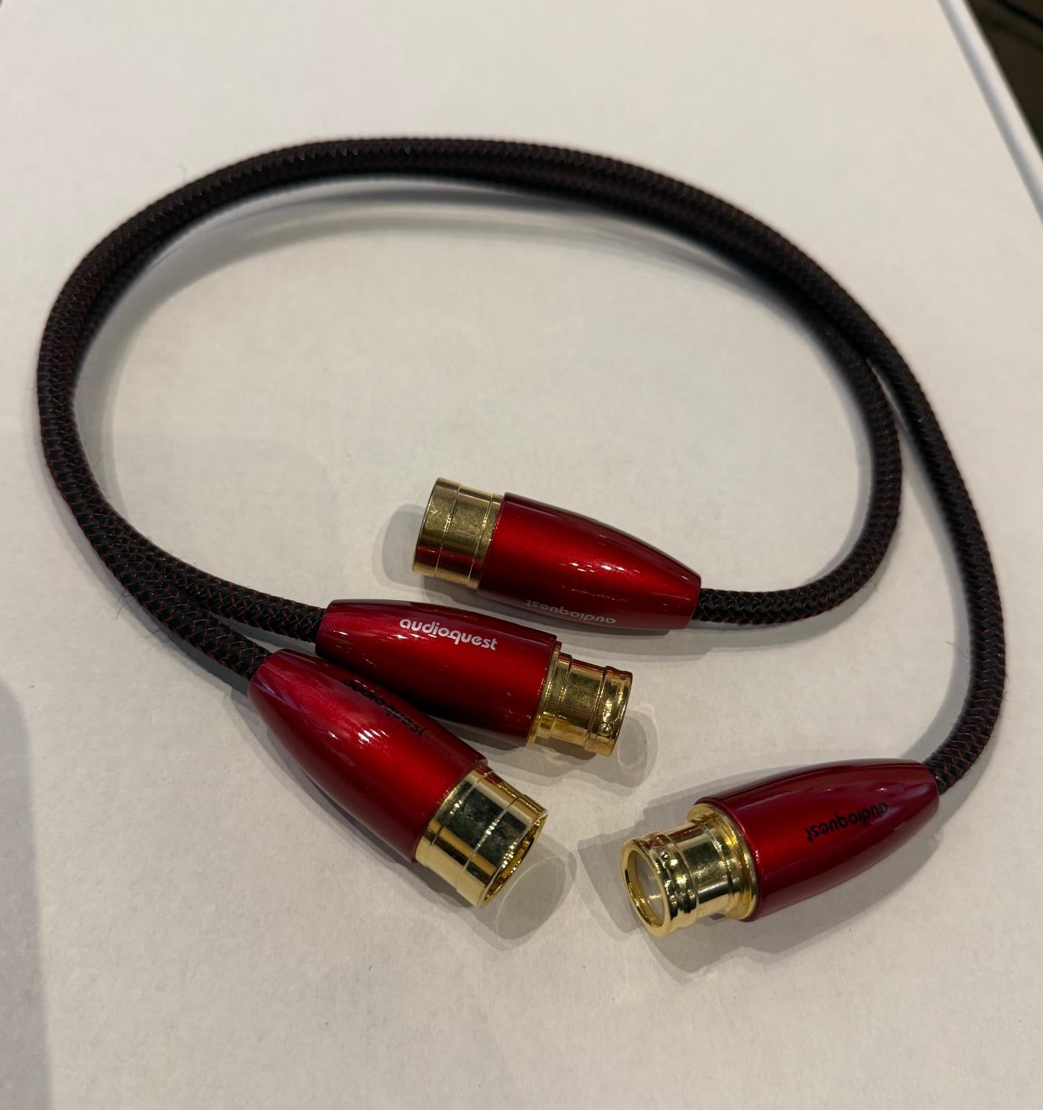 Clearance: AudioQuest Red River XLR 0.5m (pair)