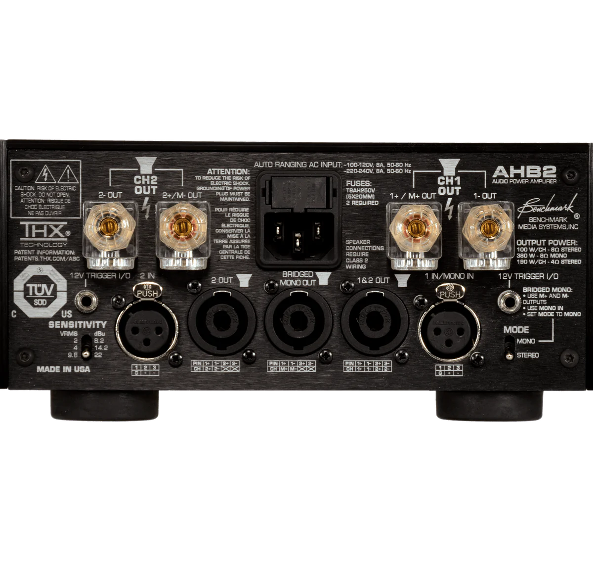 Benchmark AHB2 Power Amplifier