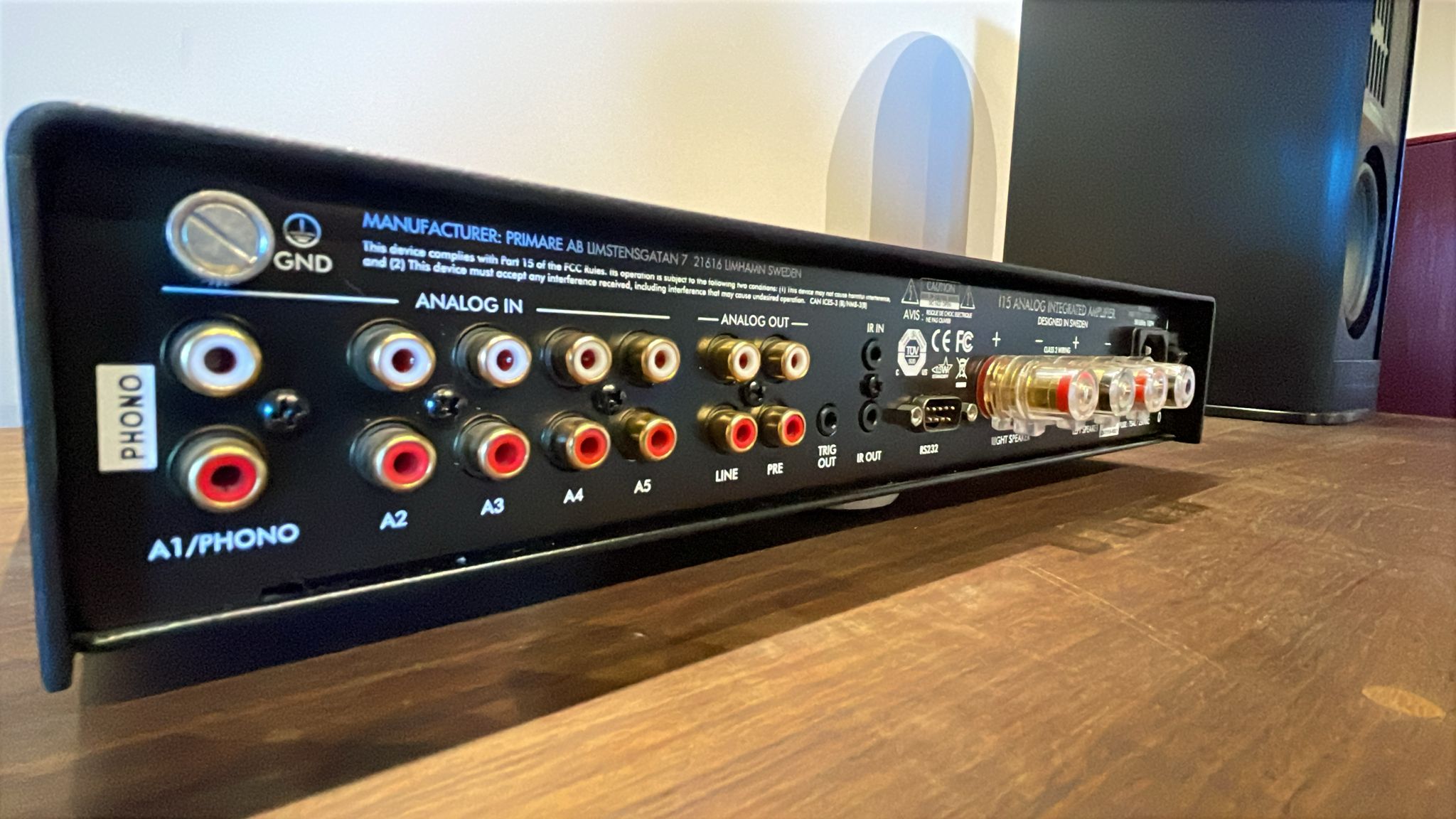 Clearance: Ex-Demo Primare I15 Prisma Black Integrated Amplifier with MM Phono