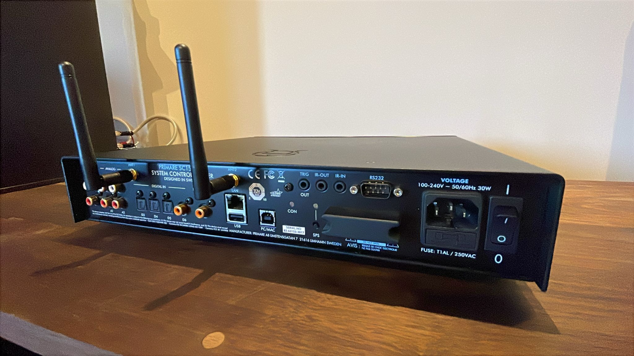 Clearance: Ex-Display Primare SC15 MK2 Pre Amplifier and Streamer (Black)