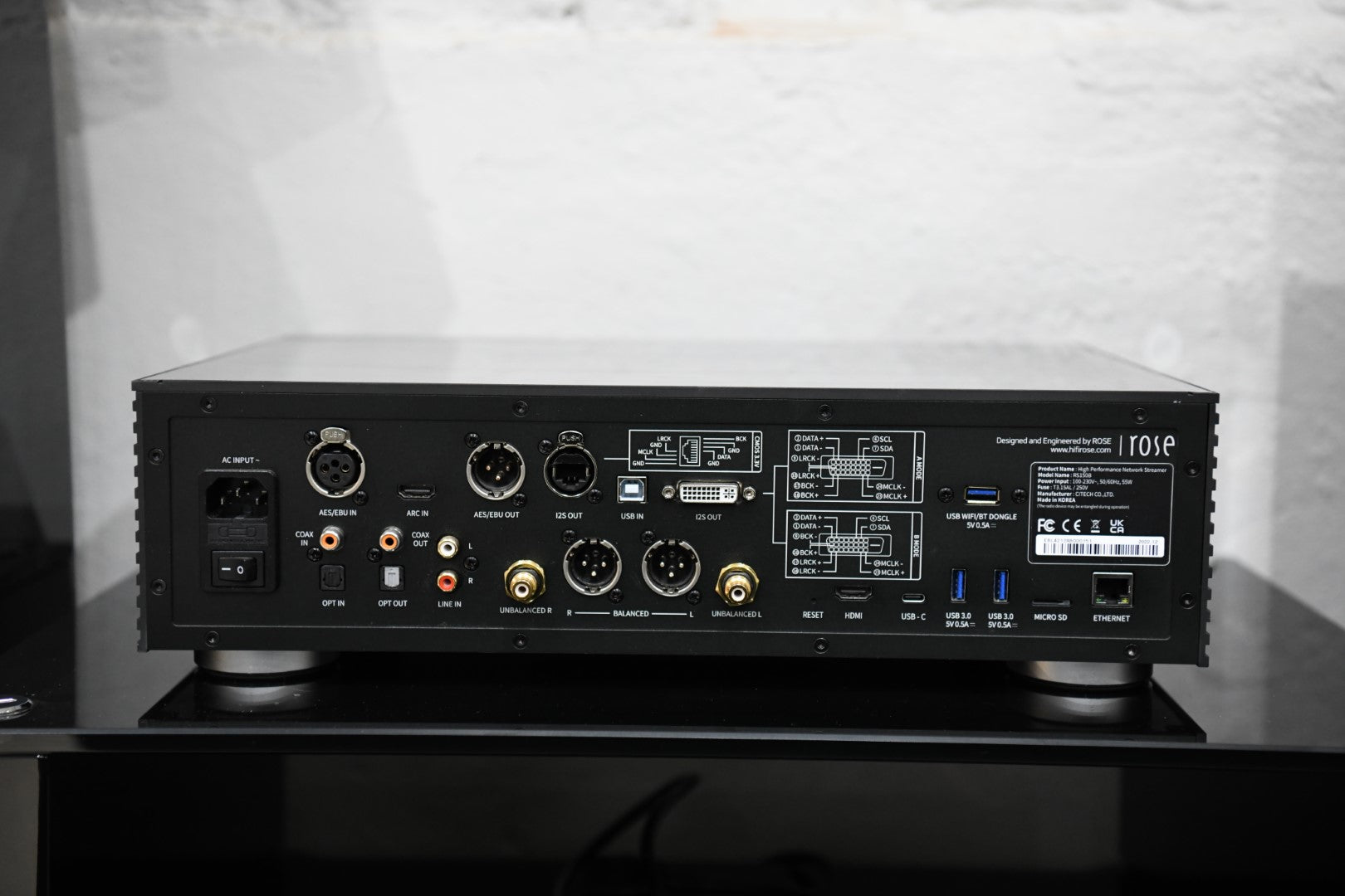 Clearance: HiFi Rose RS150B Premium Streamer - Black