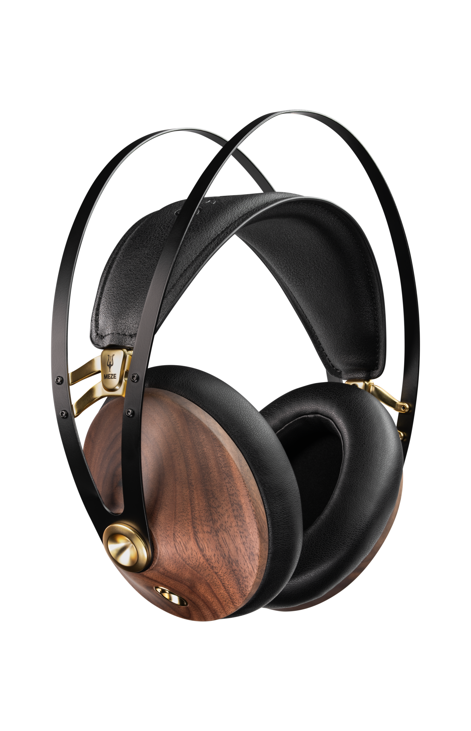 MEZE 99 Classic V2 Closed Back Headphone - Walnut & Gold