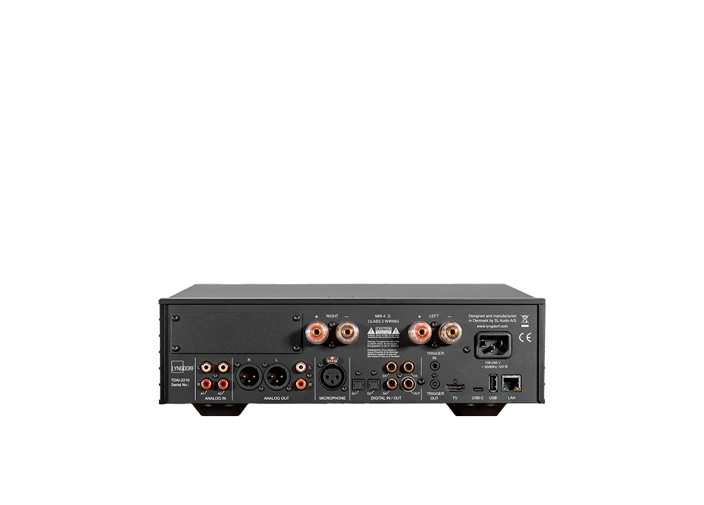 Lyngdorf TDAI-2210 streaming amplifier