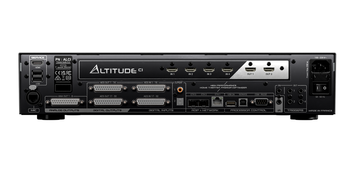 Trinnov AltitudeCI - Scalable AV Processor with Dante and AoIP