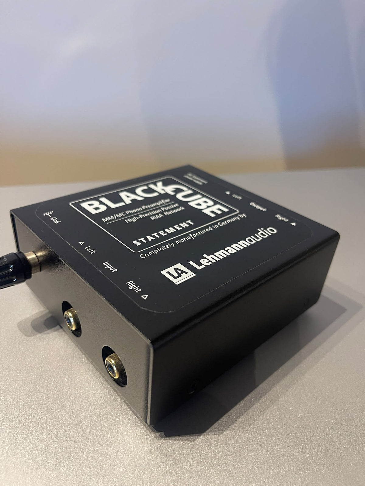 Clearance: Lehmann Audio Black Cube Statement Phono Stage