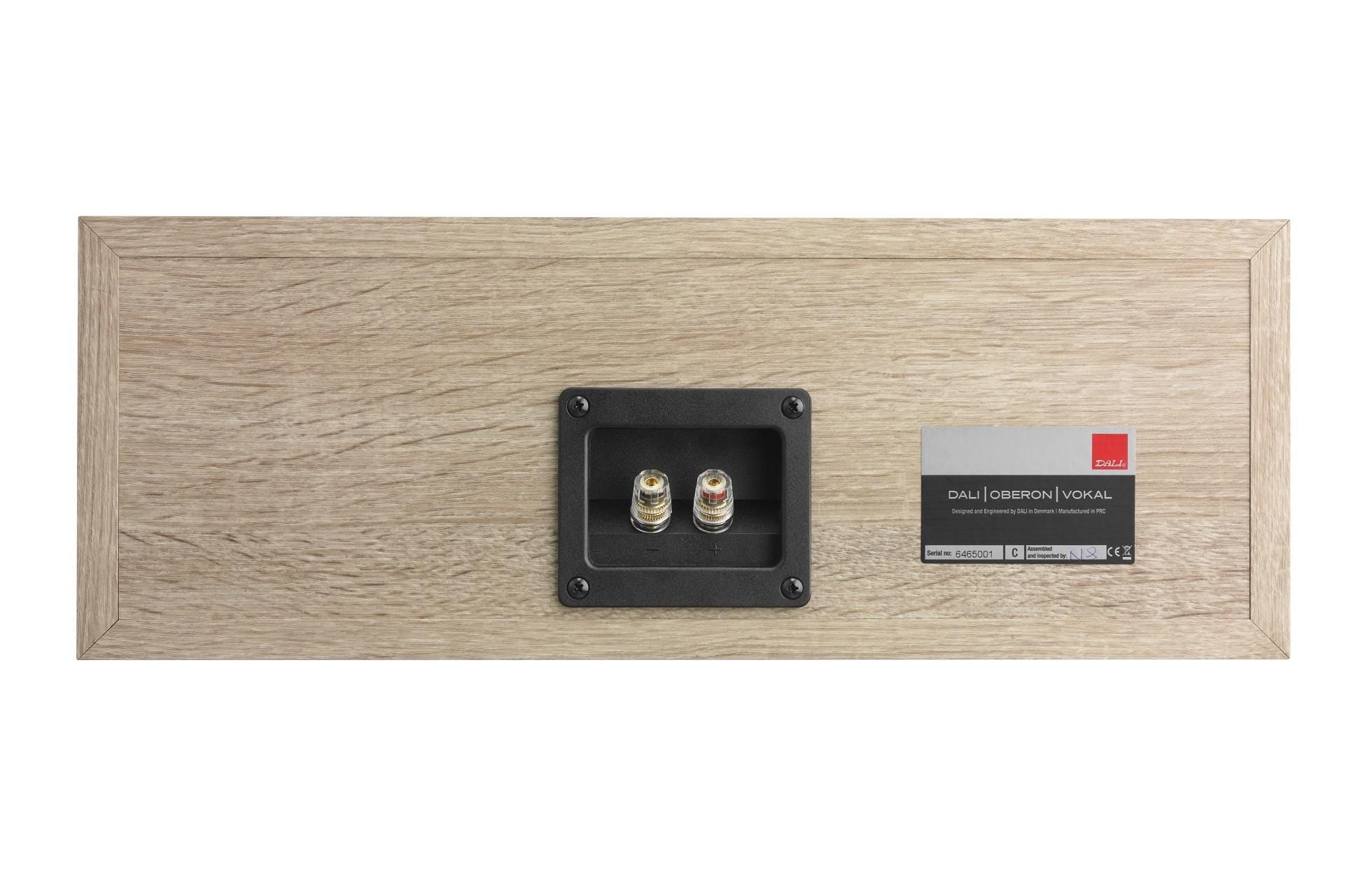 Clearance: Ex-Display DALI OBERON VOKAL C (Light Oak) Active Centre Speaker