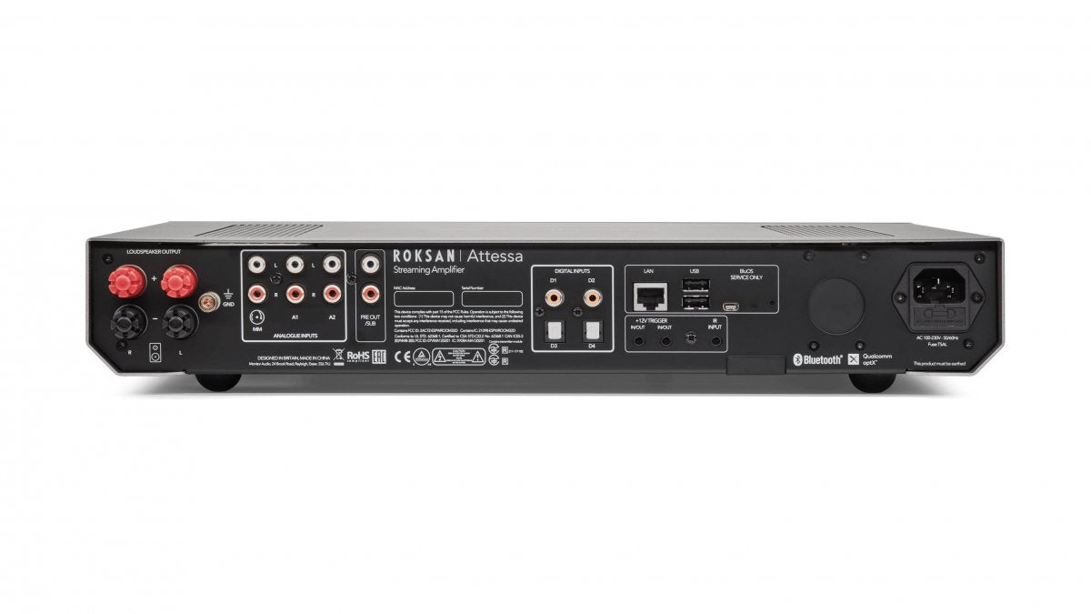 Clearance: Ex-Display ROKSAN Attessa Streaming Amplifier Black
