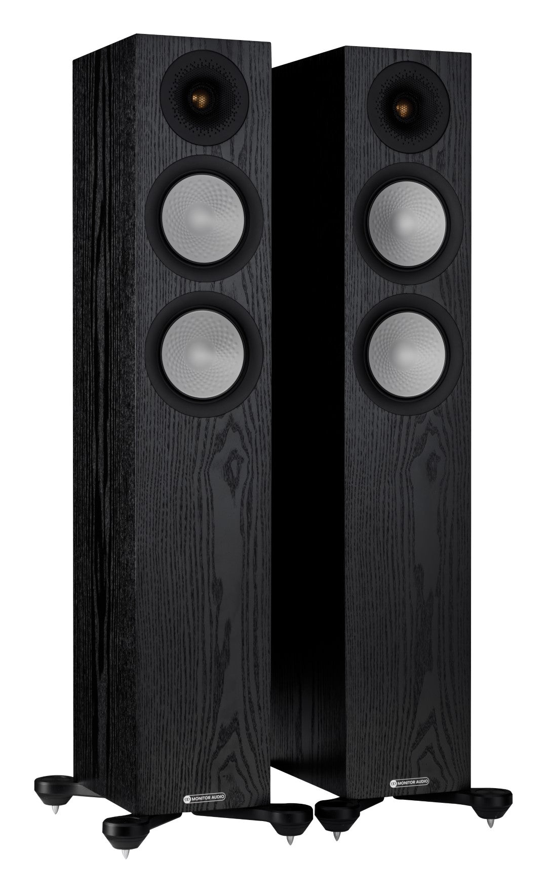 Monitor Audio Silver 200 7G Black Oak Floorstanding Speakers