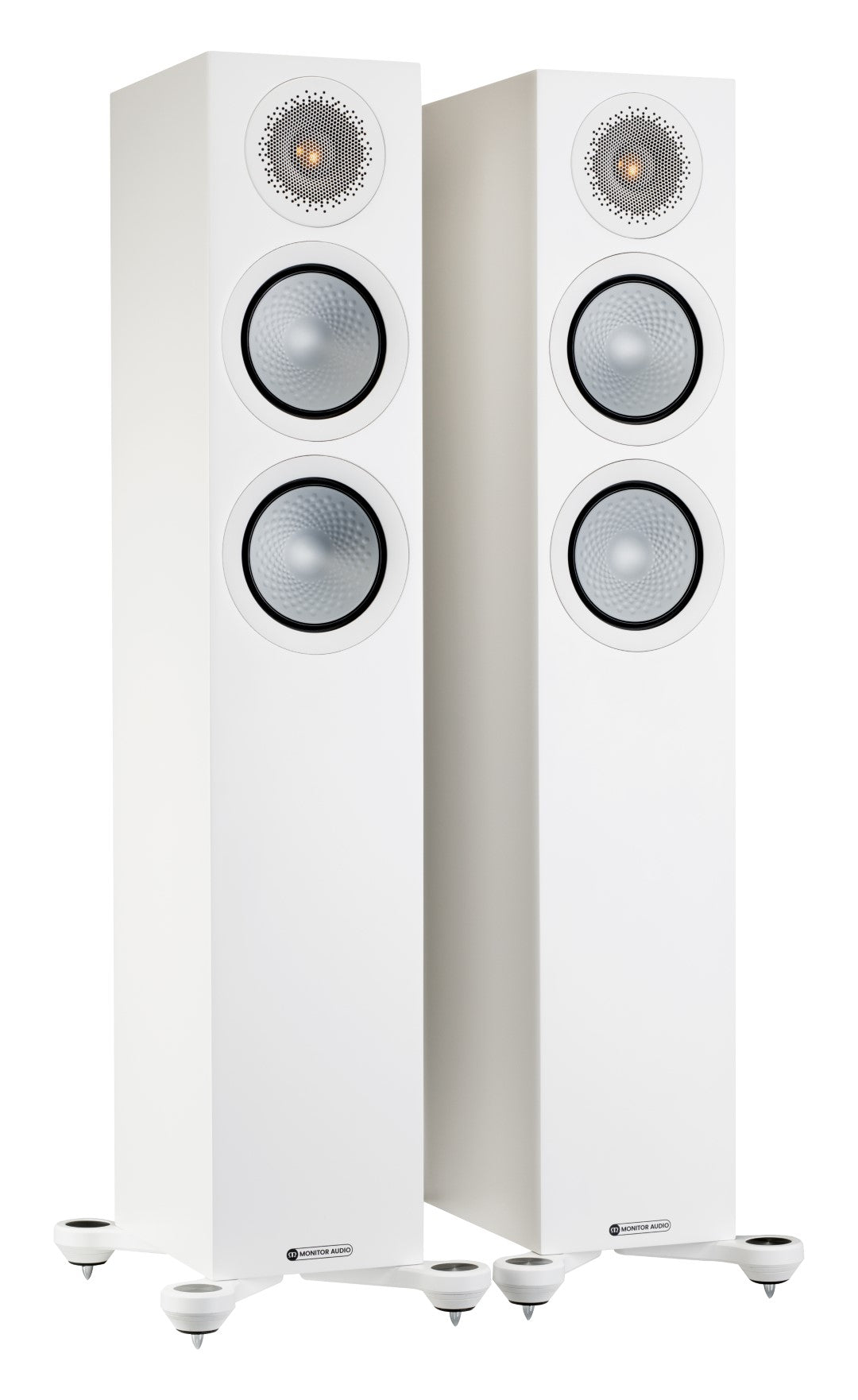 Monitor Audio Silver 200 7G Satin White Floorstanding Speakers