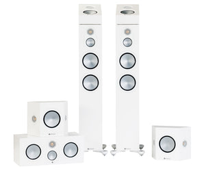 Monitor Audio Silver 300 7G Dolby Atmos 7.1.2 Package - Satin White