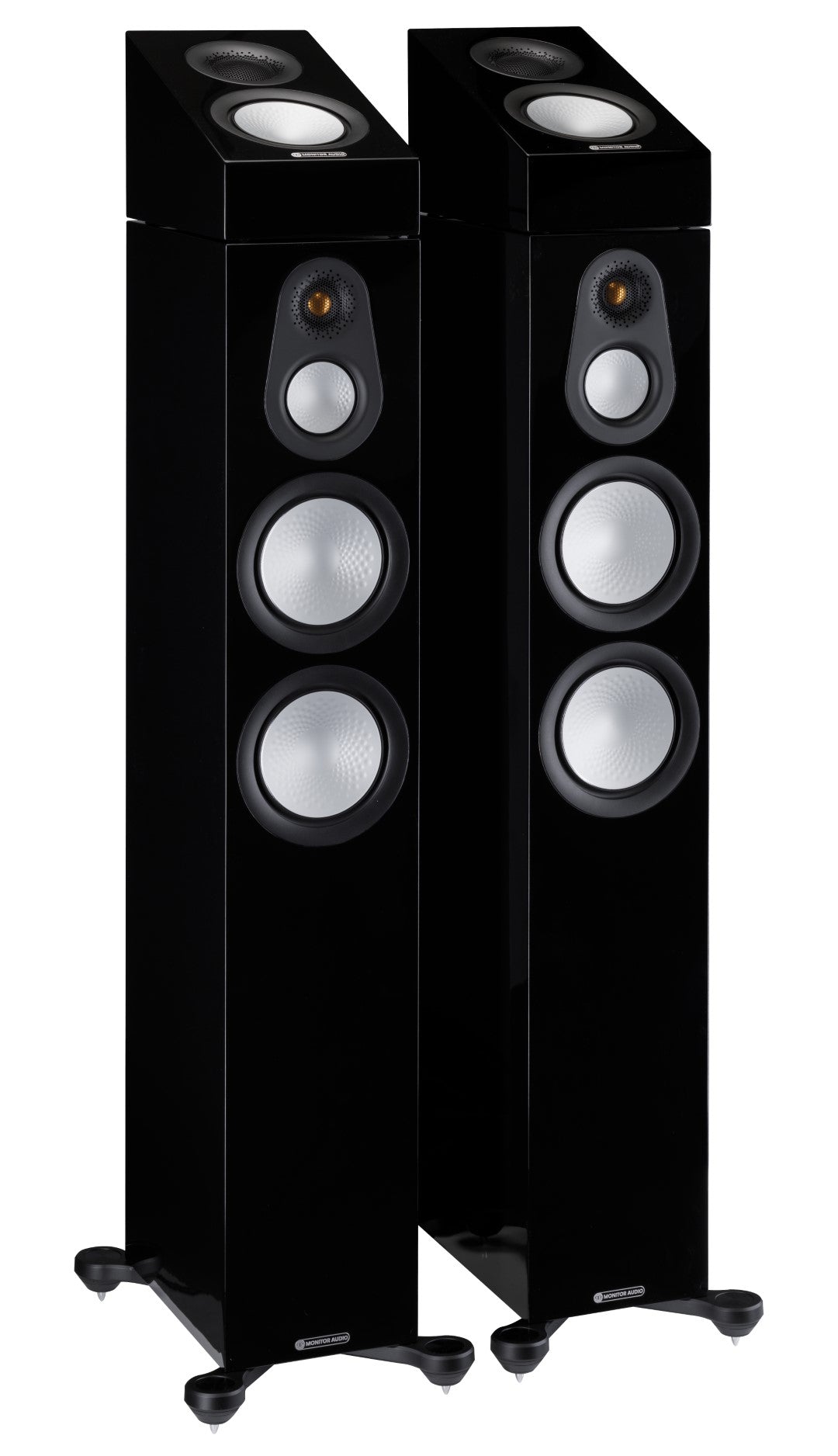 Monitor Audio Silver 300 7G Gloss Black Floorstanding Speakers
