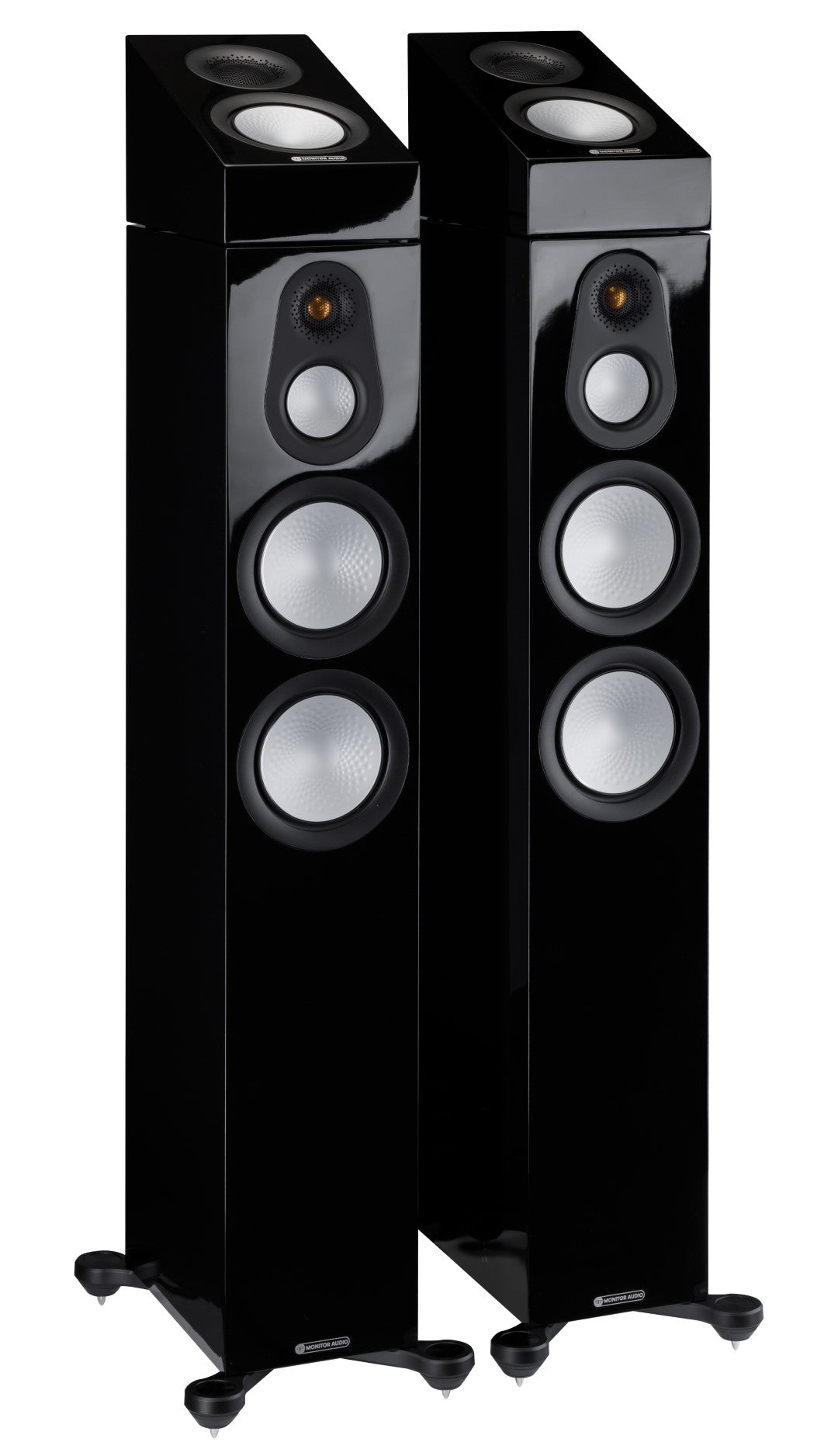 Monitor Audio Silver 300 7G Gloss Black Floorstanding Speakers