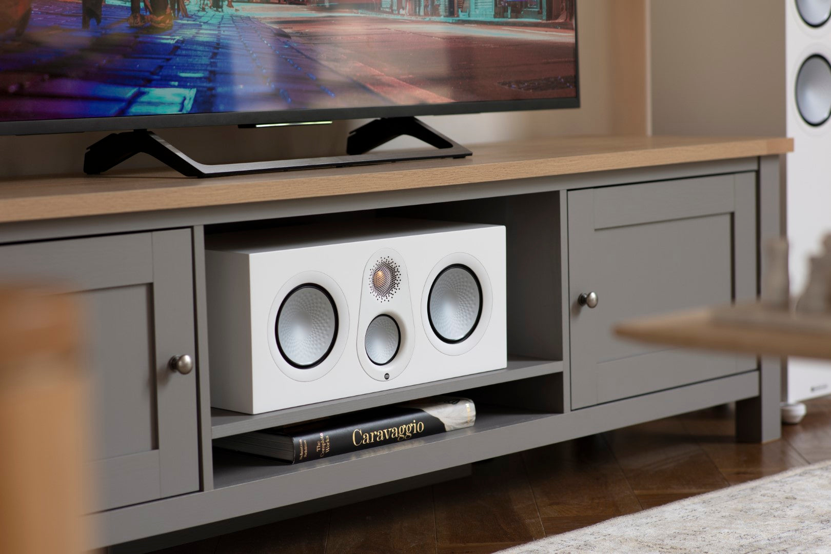Monitor Audio Silver C250 7G Satin White Centre Speak