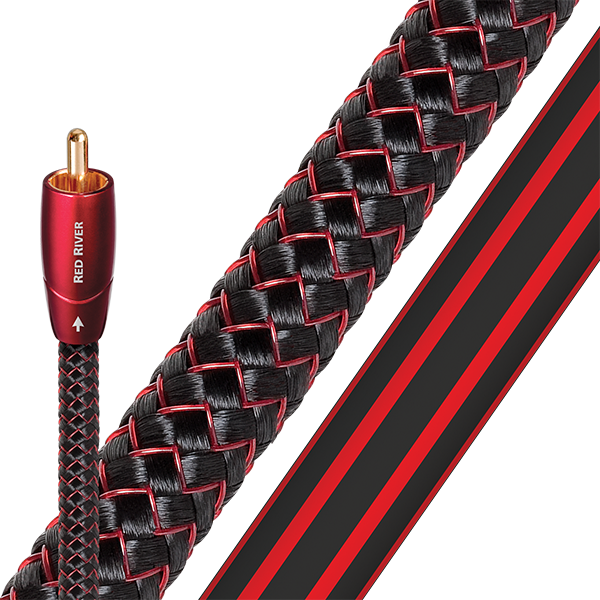 Audioquest Red River RCA to RCA Audio Cable Pair 1m