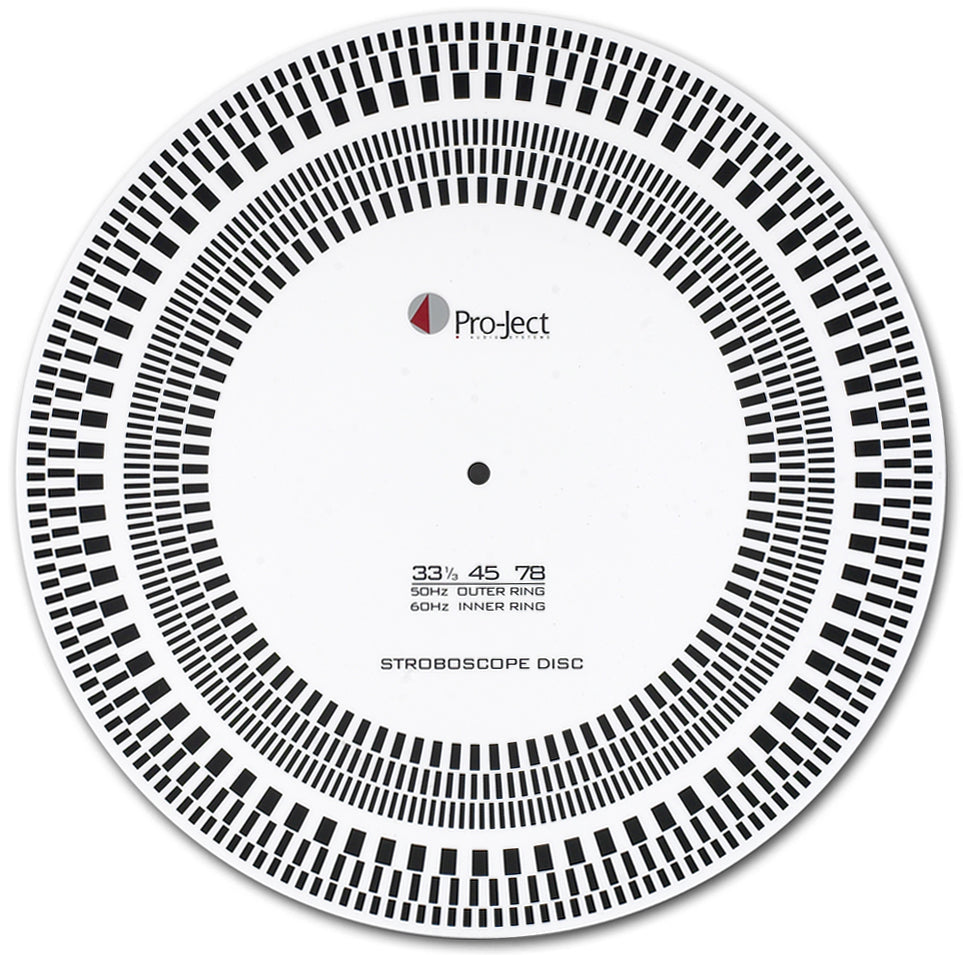 Pro-Ject Strobe it - Stroboscope disc - Yorkshire AV LTD