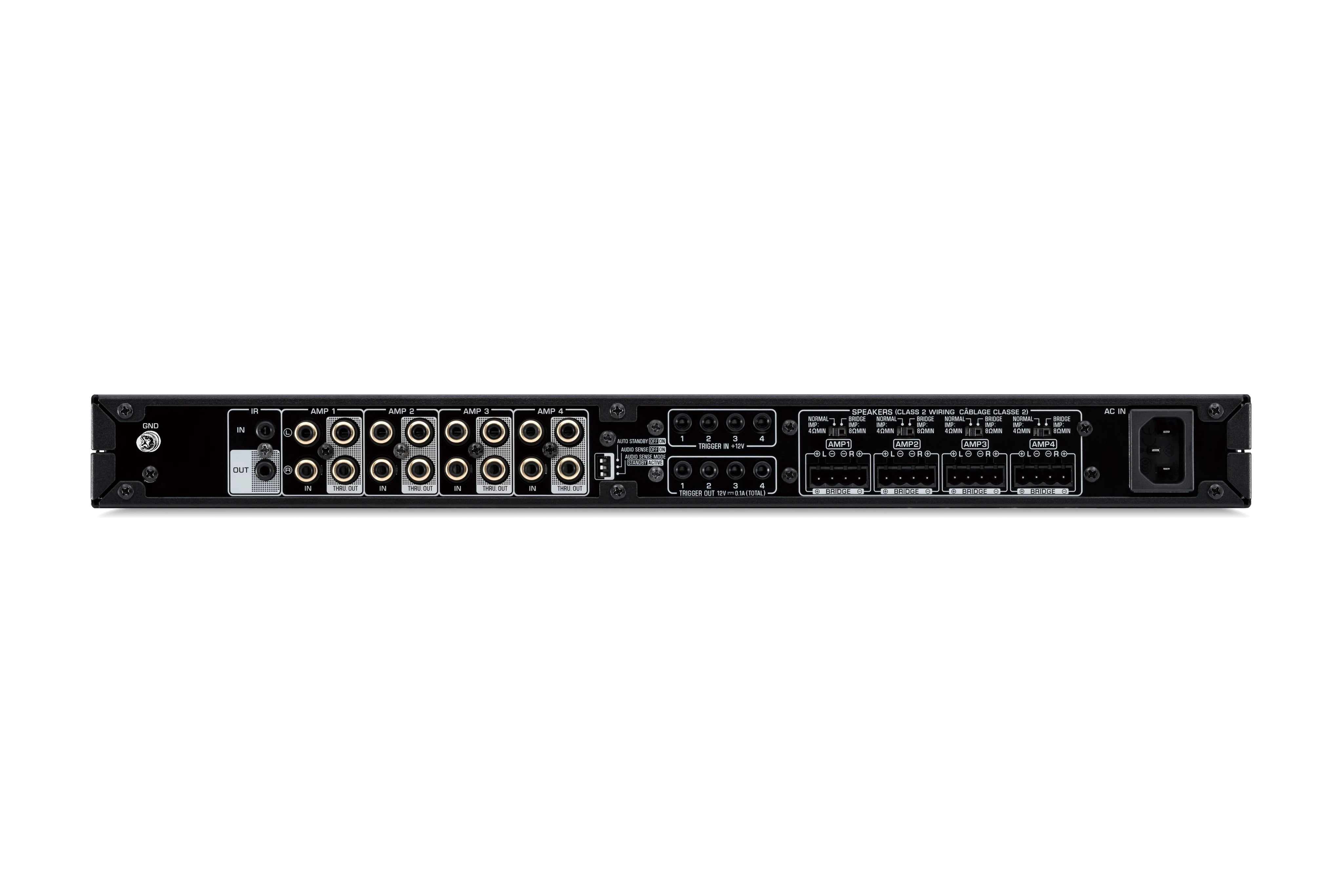 Clearance: Yamaha XDA-AMP5400RK Multi-Room Amplifier (4 Zone, 8 Channel)