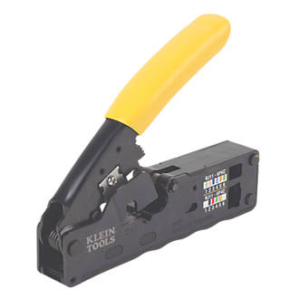 Klein Tools Ratchet Modular Crimp Pass Through RJ45