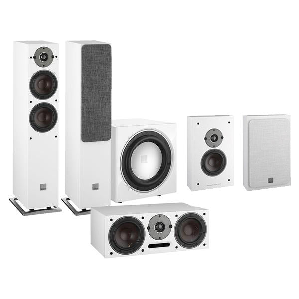 DALI Oberon 5 - 5.1 Package with E9-F Subwoofer and on-wall speakers