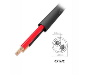 QED QX16/2 Professional Edition Direct Burial Speaker Cable (per M)