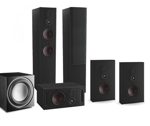 DALI Opticon 6 MK2 5.1 speaker package with LCR and E-12F subwoofer