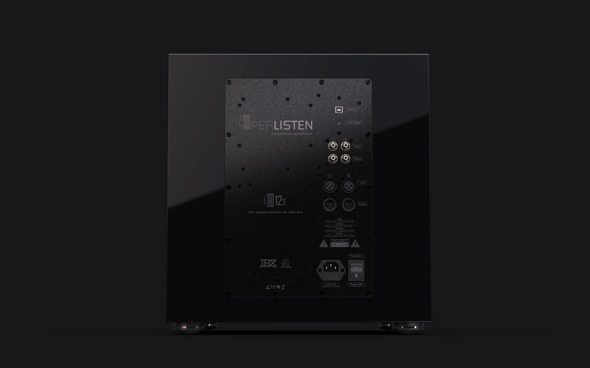 Perlisten Audio D12s THX Dominus Subwoofer
