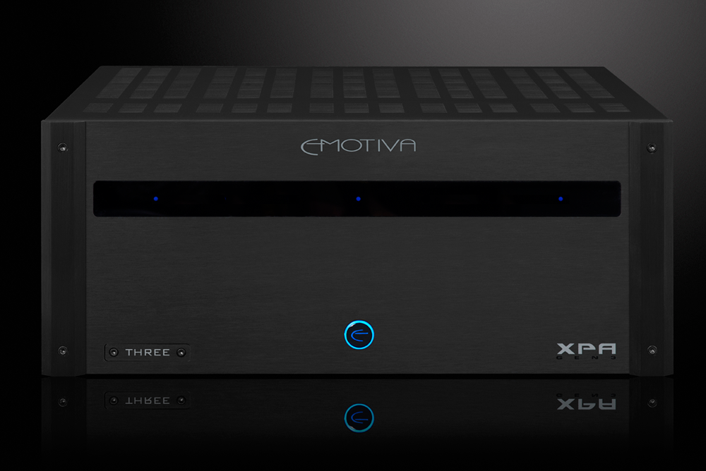 Emotiva XPA-3 Gen3 Black Modular Power Amplifier (3 Channel)