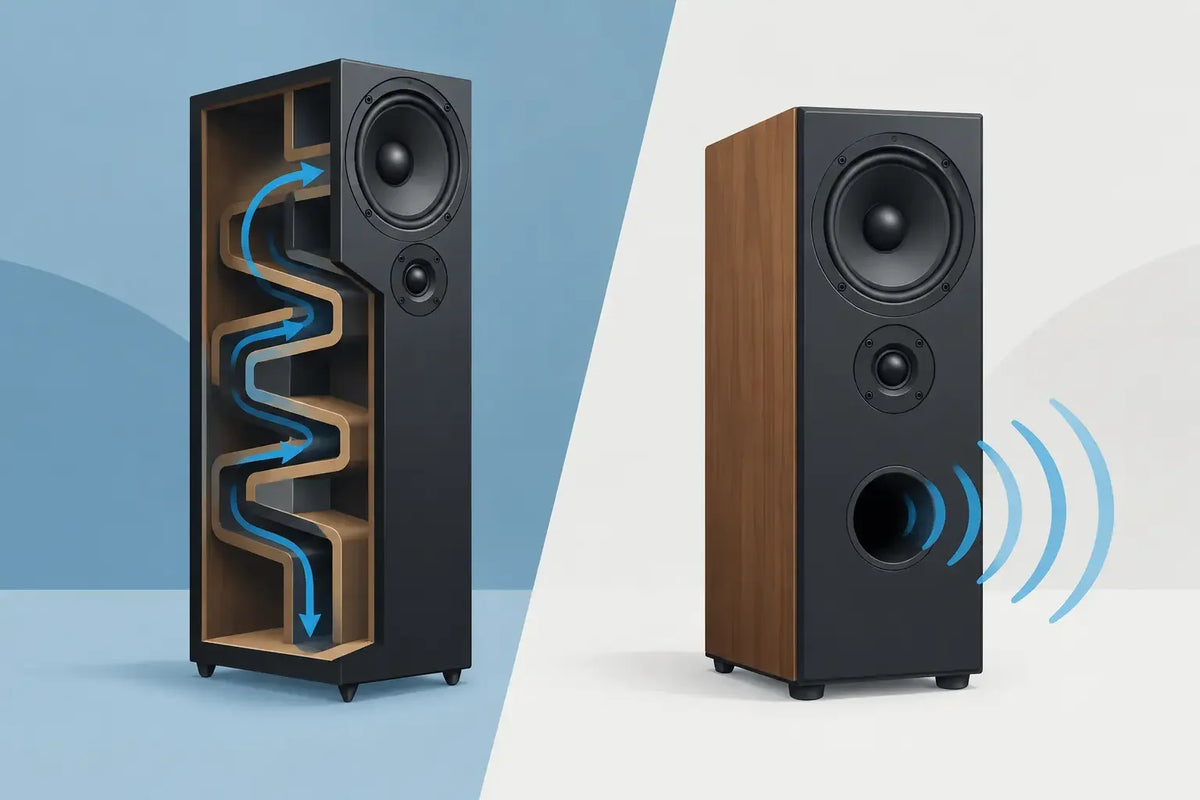 Transmission Line vs Bass Reflex Speakers