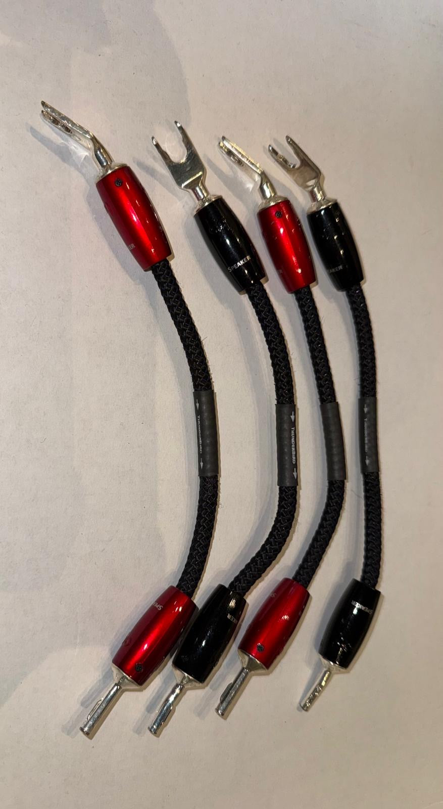 Clearance: AudioQuest Thunderbird Bi-Wire Jumpers