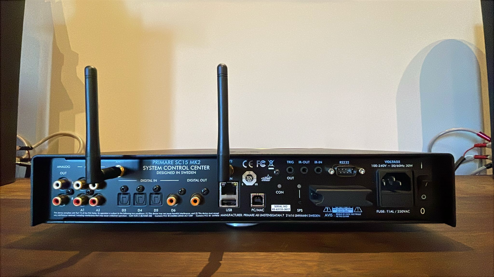 Clearance: Ex-Display Primare SC15 MK2 Pre Amplifier and Streamer (Black)
