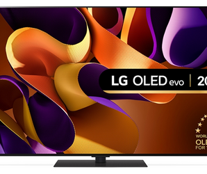 55 inch LG OLED evo G4 4K Smart TV 2024 - Stand mount version
