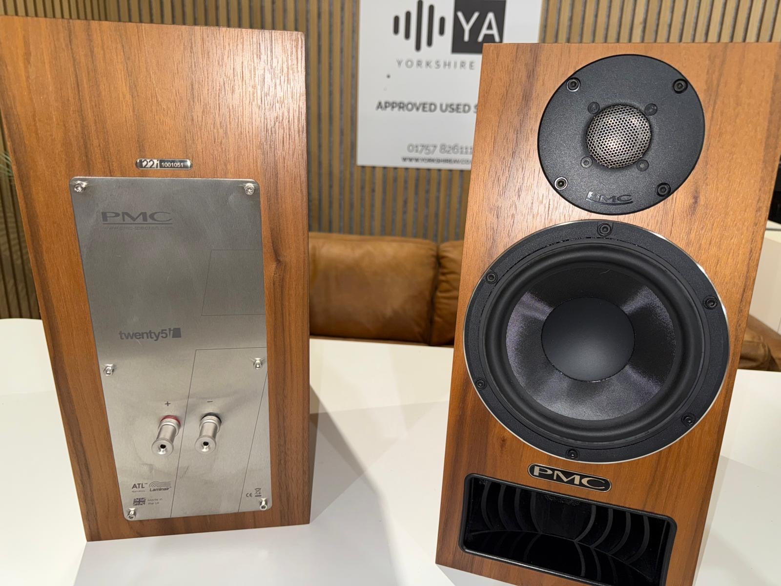 Clearance: PMC TWENTY5 22i in Walnut with matching stands