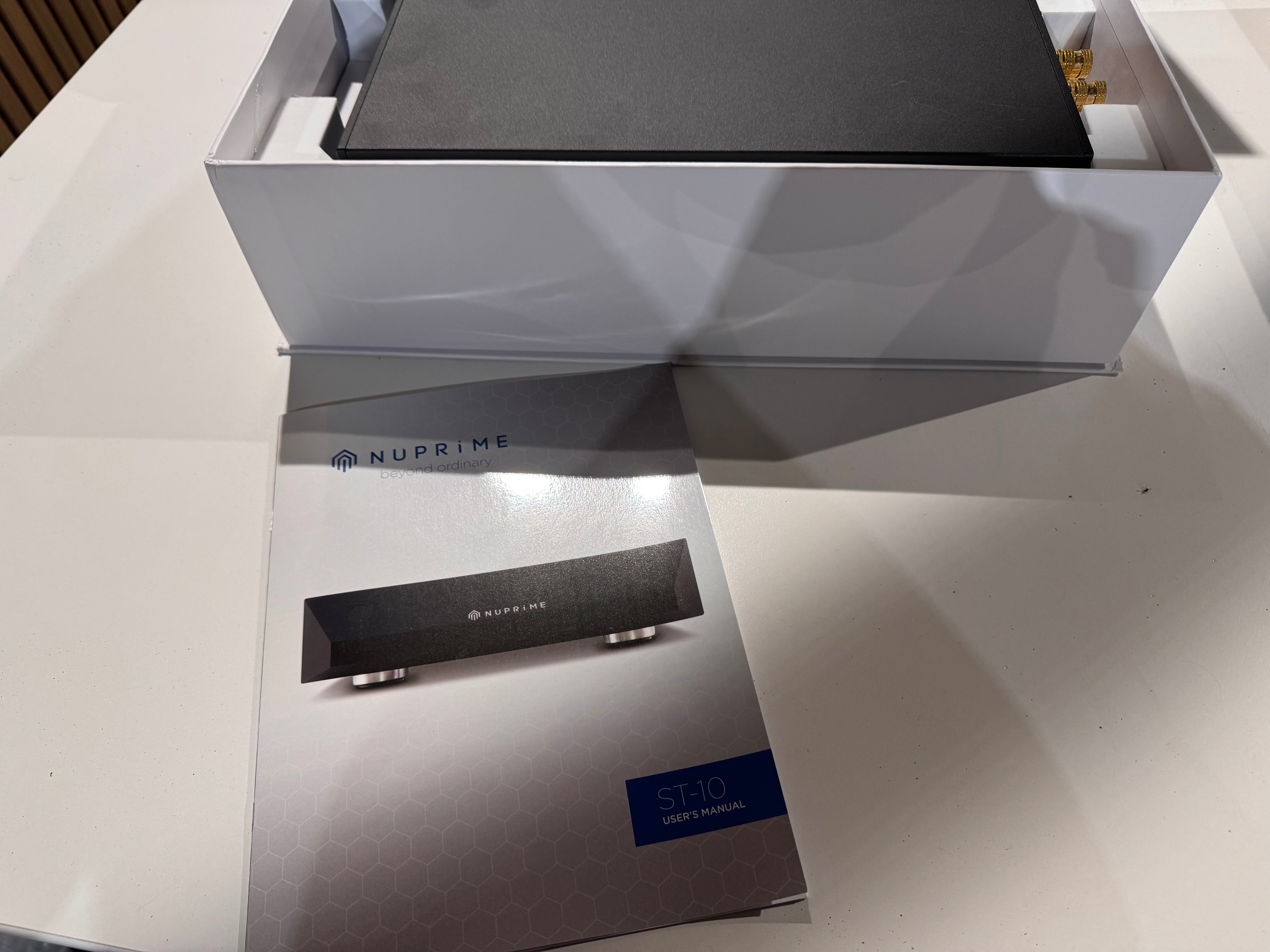 Clearance: Nuprime ST-10 Black (Stereo Power Amp)