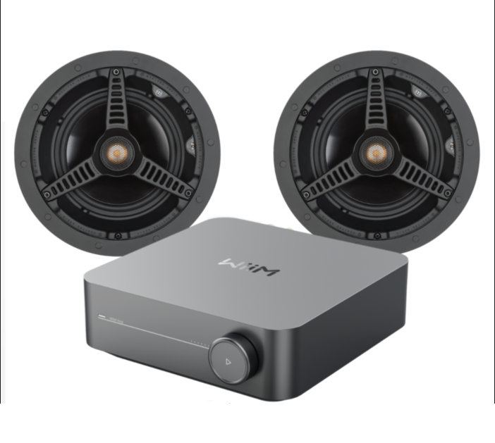 WiiM Streaming Amp with Monitor Audio C165 (Pair)