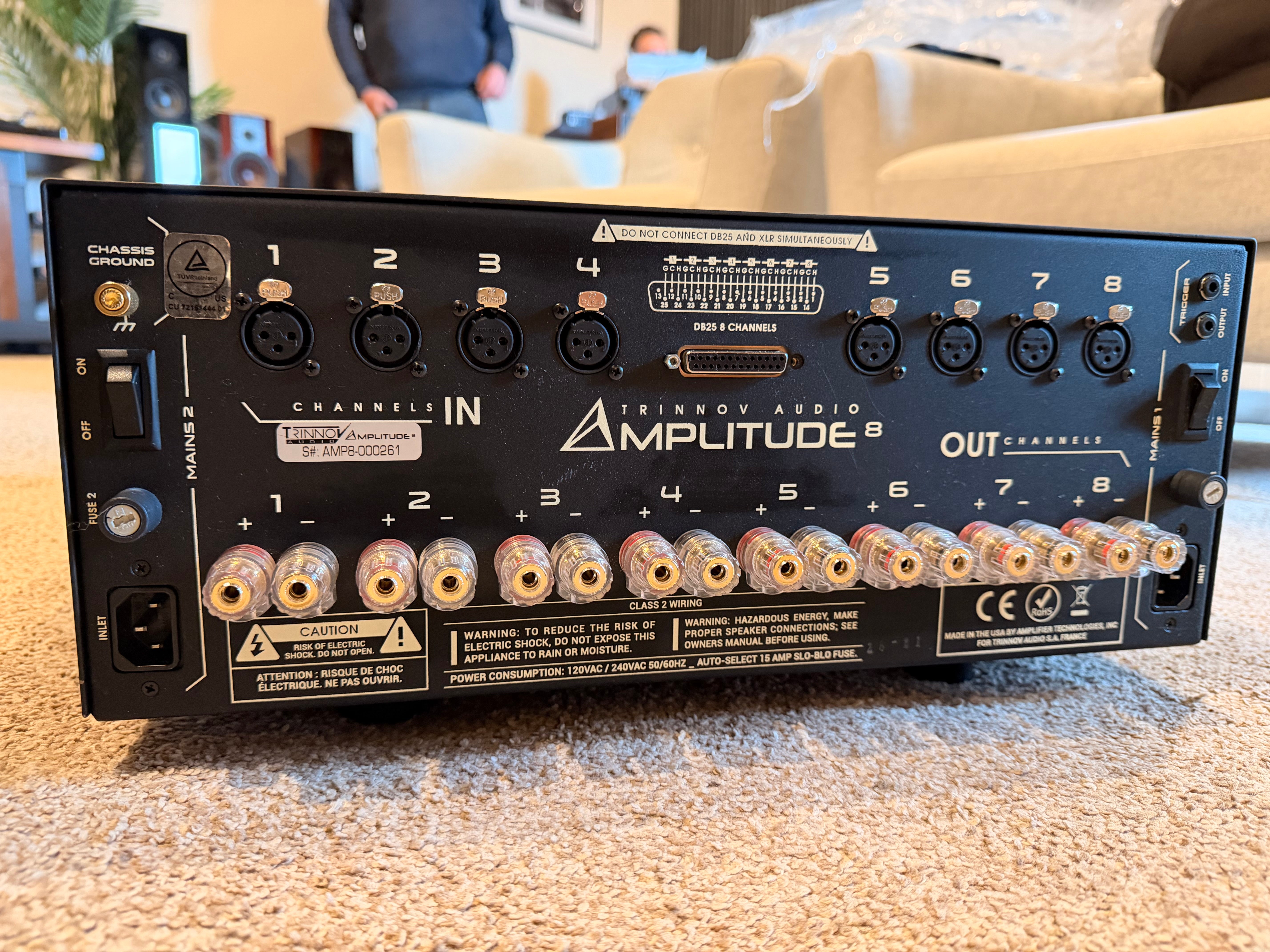 Clearance: Trinnov Amplitude 8 Power Amplifier (used)