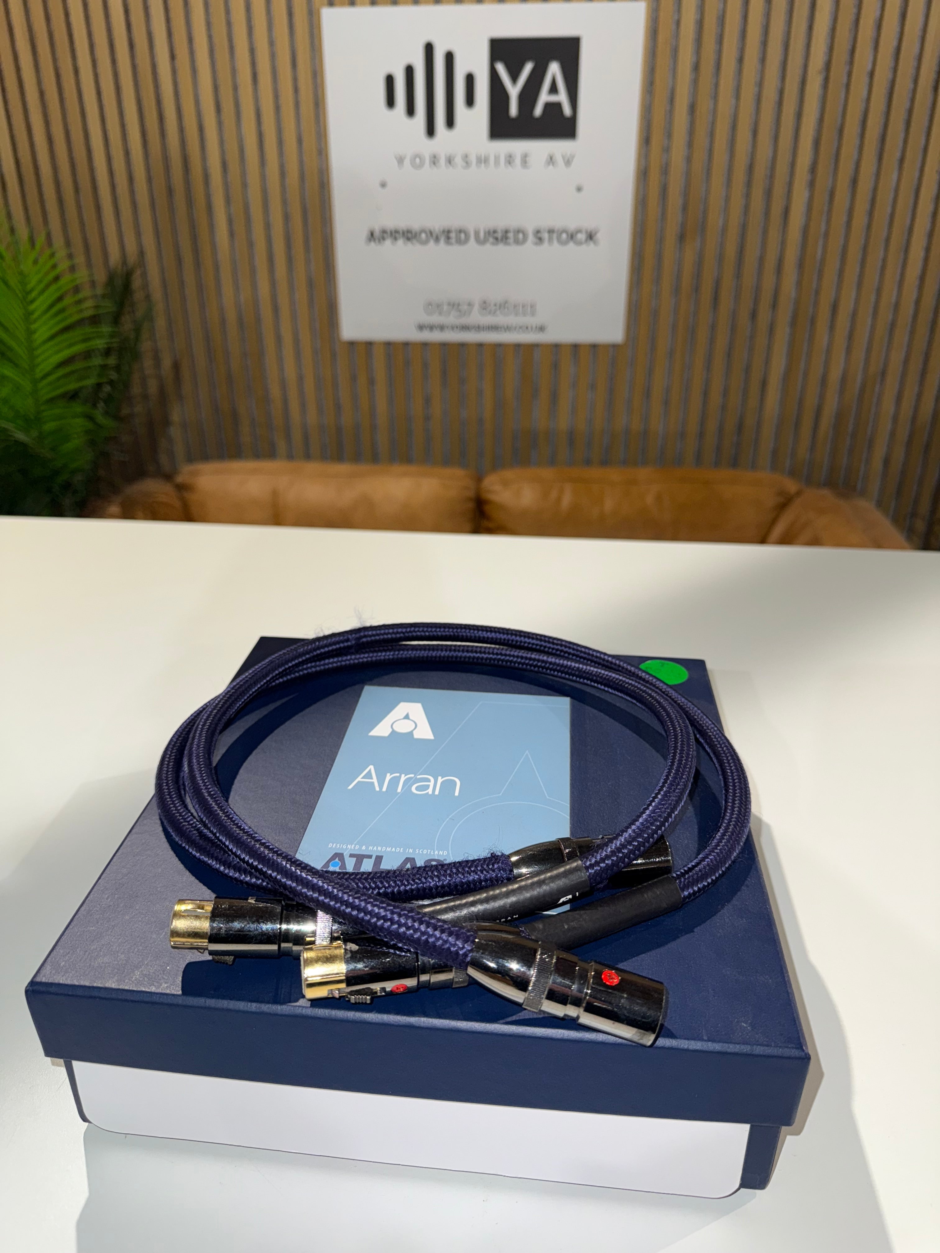 Clearance: Customer Return ATLAS Cables Arran XLR (Pair) (0.75m)
