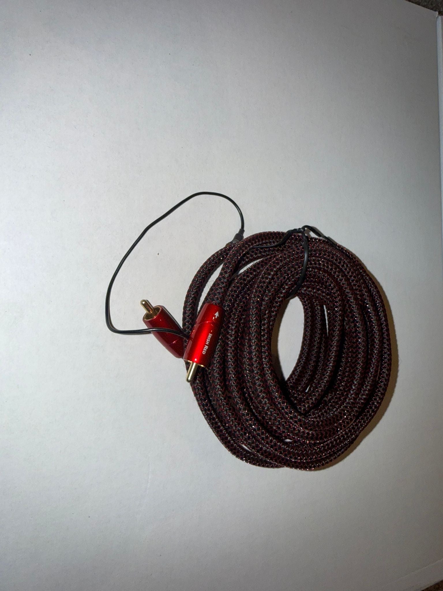Clearance: AudioQuest Irish Red Subwoofer Cable 5m