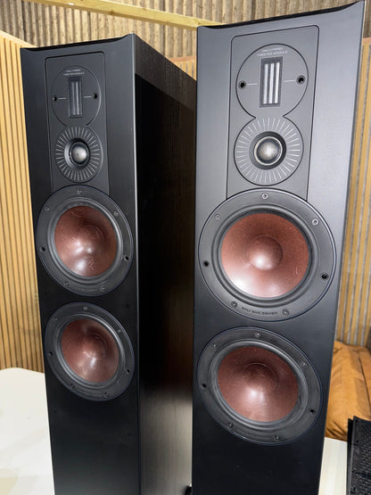 Clearance: DALI Opticon 6 MK2 Floorstanding Speakers (Black)