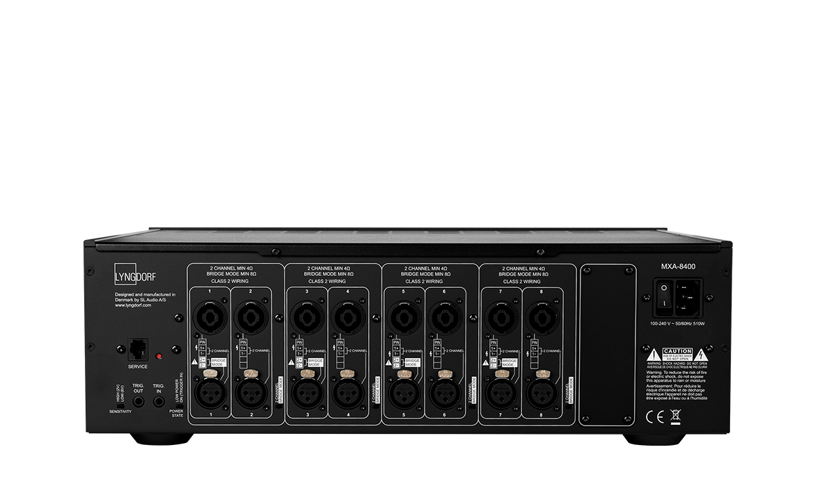 Lyngdorf MXA-8400 multi-channel amplifier