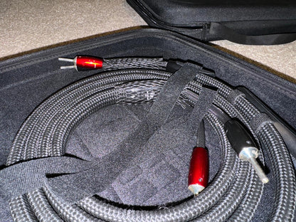 Clearance: AudioQuest Robin Hood Bass Cables 2.5m (pair)