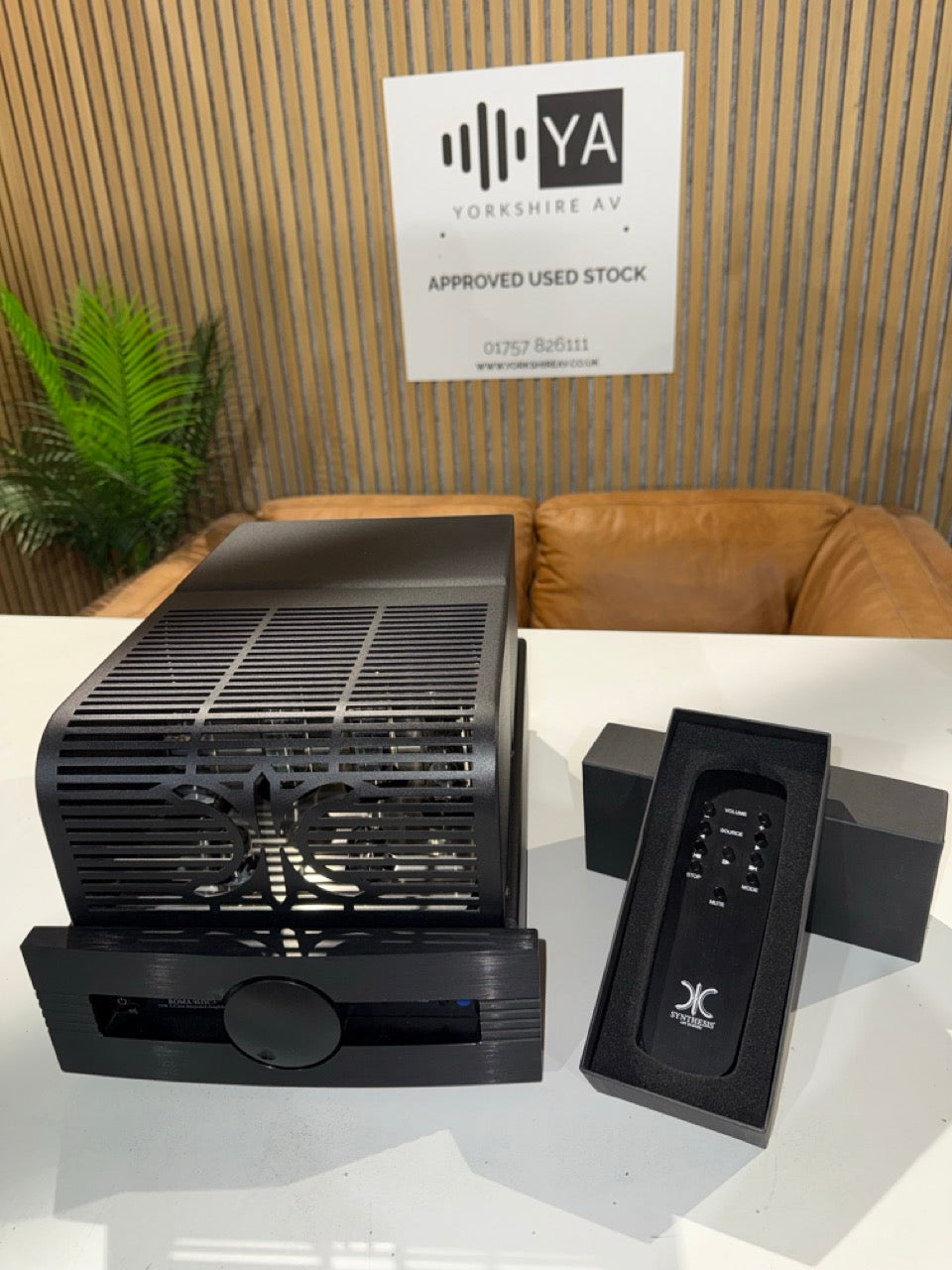 Clearance: Ex-Demonstration Synthesis Roma 96DC+ Integrated Amplifier & DAC (Black)