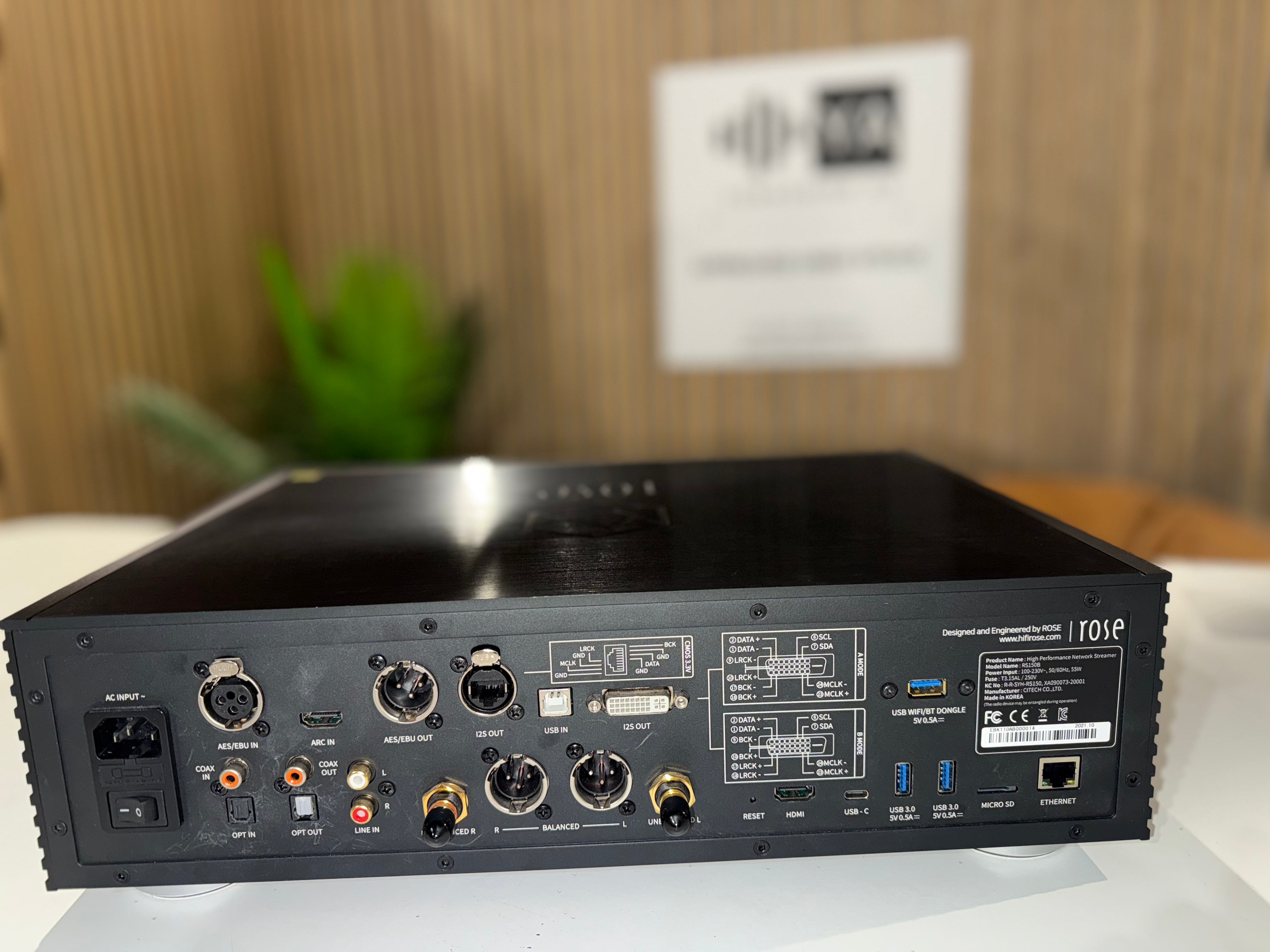 Clearance: HiFi Rose RS150B Premium Streamer - Black