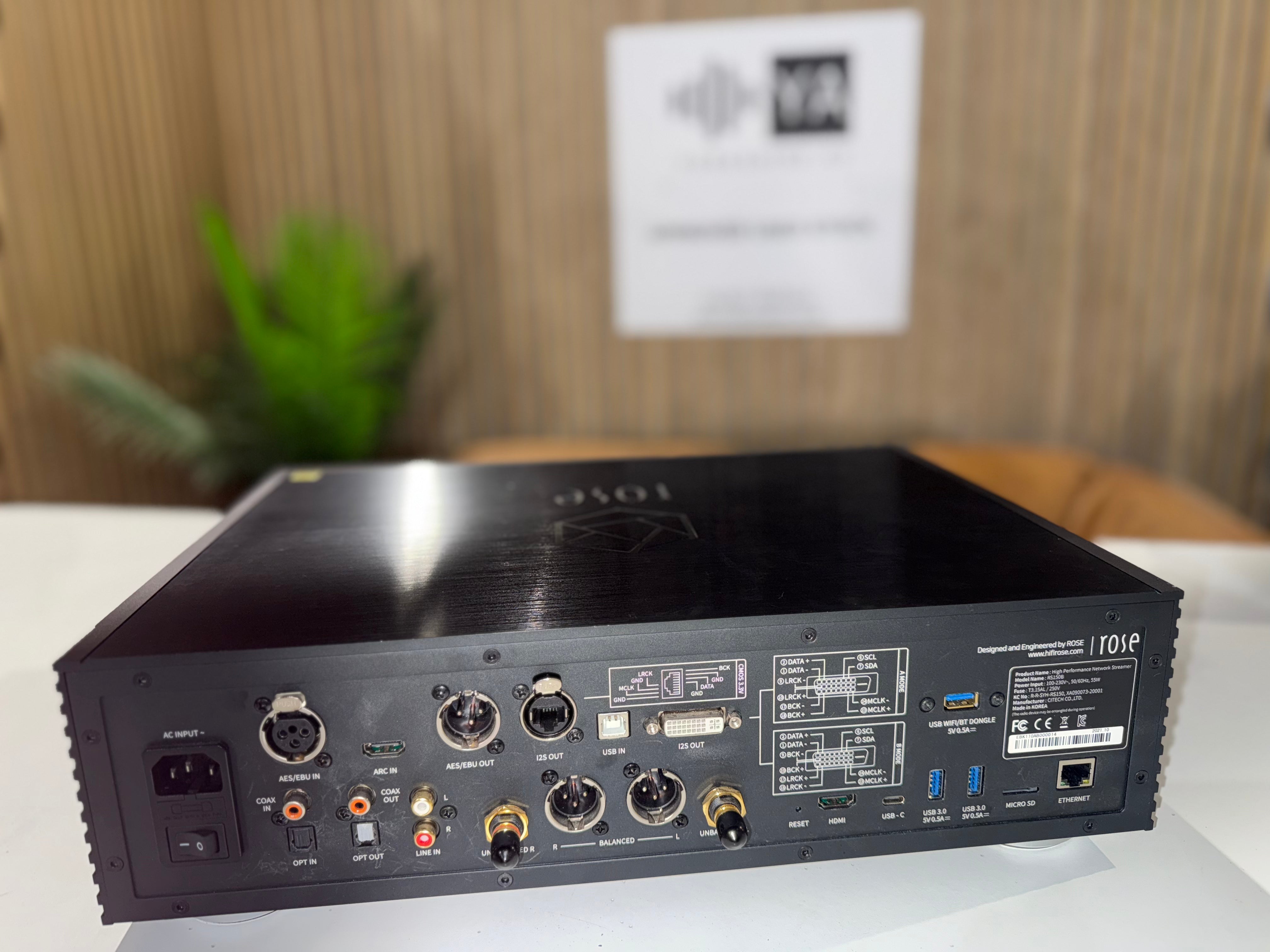 Clearance: HiFi Rose RS150B Premium Streamer - Black