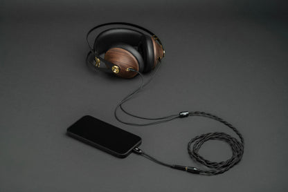 MEZE 99 Classic V2 Closed Back Headphone - Walnut & Gold