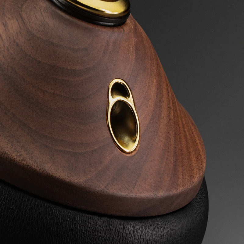 MEZE 99 Classic V2 Closed Back Headphone - Walnut & Gold